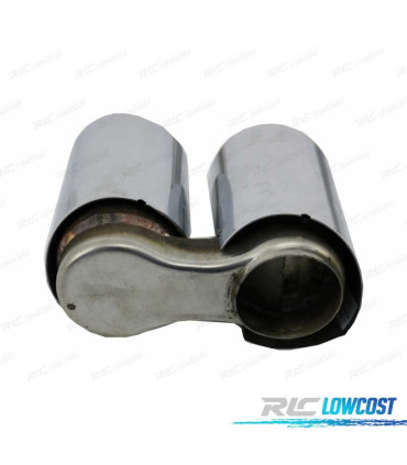 KIT SCARICO BMW F30 F31 LOOK M3 DOPPI TERMINALI SU ENTRAMBI I LATI