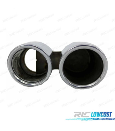 KIT SCARICO BMW F30 F31 LOOK M3 DOPPI TERMINALI SU ENTRAMBI I LATI