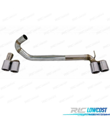 KIT SCARICO BMW F30 F31 LOOK M3 DOPPI TERMINALI SU ENTRAMBI I LATI