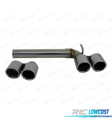 KIT SCARICO BMW F30 F31 LOOK M3 DOPPI TERMINALI SU ENTRAMBI I LATI