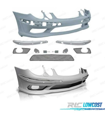 PARAURTI ANTERIORE MERCEDES W211 02-06 PDC LOOK AMG