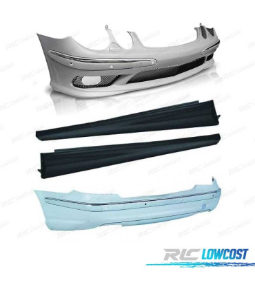 KIT CARROZZERIA MERCEDES CLASSE E W211 02-06 LOOK AMG