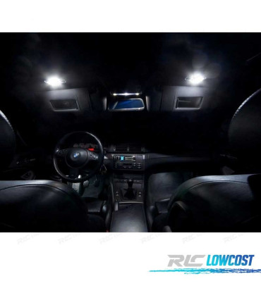 KIT 20 LAMPADE LED INTERNE PER BMW SERIE 3 E46 M3 318I 318TI 323I 323IS 325I 325XI 328I 99-05