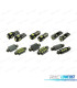 KIT 10 LAMPADE LED INTERNE PER VOLKSWAGEN VW SCIROCCO R 3R 09-17