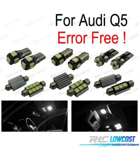 KIT 23 LAMPADE LED INTERNE PER AUDI Q5 2009-2016