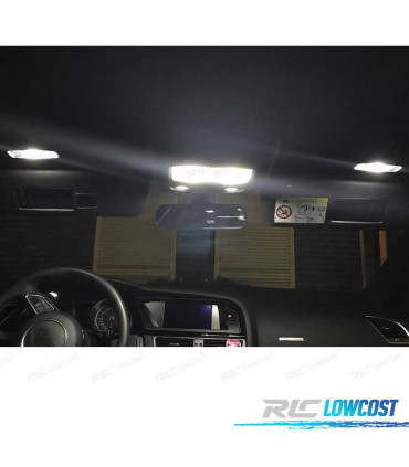 KIT 24 LAMPADE LED INTERNE PER AUDI A5 S5 RS5 SPORTBACK 2009-2015