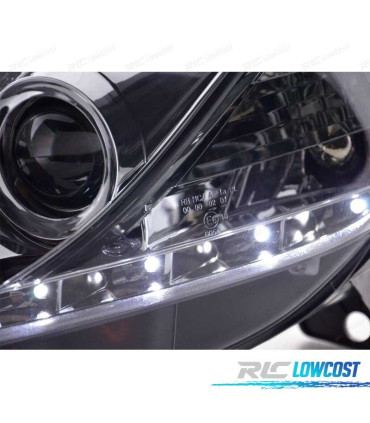 FARI PER FIAT GRANDE PUNTO 09- LUCE DIURNA A LED
