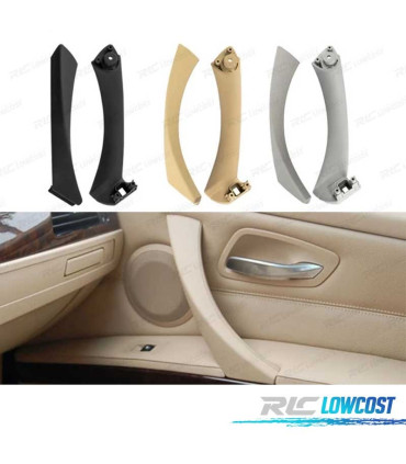 MANIGLIA PER PORTIERA DESTRA PER BMW SERIE 3 E90 E91 PANNELLO PORTA NERO