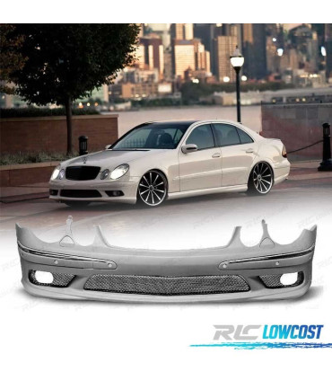 PARAURTI ANTERIORE MERCEDES W211 02-06 PDC LOOK AMG