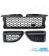 GRIGLIA + PINNE RANGE ROVER SPORT 06-09 EDIZIONE NERA