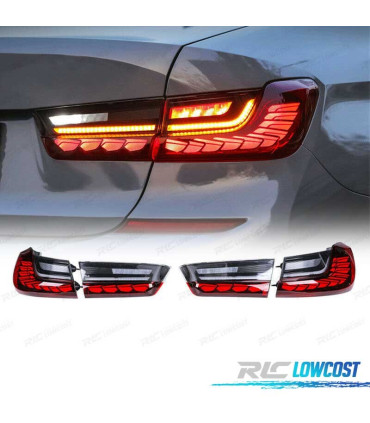 FANALI PER BMW SERIE 3 G20 19-22 FULL LED DINAMICI LIGHT BAR OLED