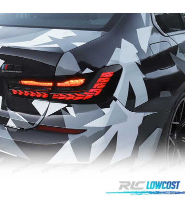 FANALI OLED DINAMICI BMW G20 19-21 NERI