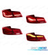 FANALI BMW F10 FULL LED DINAMICI ROSSO LIGHT BAR OLED 10-17