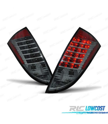 FANALI FORD FOCUS MK1 98-04 COLORE FONDO NERO LED
