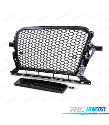 GRIGLIA PER AUDI Q5 8R 12-16 ASPECTO RS NERO