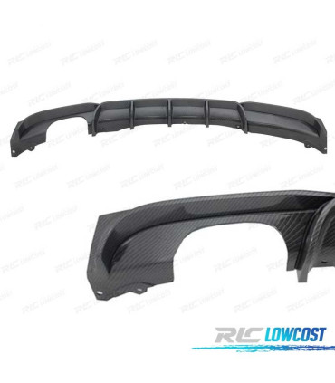DIFFUSORE BMW F30 F31 11-15 LOOK M PERFORMANCE IN CARBONIO