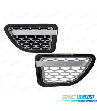 GRIGLIE PER RANGE ROVER SPORT 05-08 GRIGIO ARGENTO LOOK AUTOBIOGRAPHY