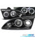 FARI PER FORD FOCUS 04-08 ANGEL EYES SFONDO NERO