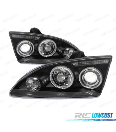 FARI PER FORD FOCUS 04-08 ANGEL EYES SFONDO NERO