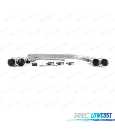 KIT SCARICO CON TERMINALI BMW F10 F11 F12 F13 10-18 LOOK M PERFORMANCE DOPPIO