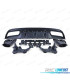DIFFUSORE PER MERCEDES CLASSE C W205 SEDAN 13-18 AMG CODESCAPE NERO