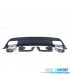 DIFFUSORE MERCEDES CLASSE A W176 12-15 AMG + TERMINALI DI SCARICO CROMATI LOOK A45
