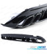 DIFFUSORE MERCEDES CLASSE C W205 SEDAN 18-21 LOOK AMG NERO LUCIDO + TERMINALI DI SCARICO