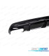 DIFFUSORE PER MERCEDES CLA C117 AMG 13-15 LOOK CLA45 NERO LUCIDO