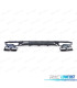 DIFFUSORE MERCEDES CLASSE E W213 SEDAN 16-20 LOOK E63 + TERMINALI DI SCARICO
