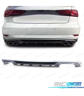 DIFFUSORE PER AUDI A3 8V 16-20 LOOK S3
