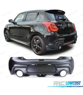 PARAURTI POSTERIORE PER SUZUKI SWIFT VI 17- LOOK SPORT