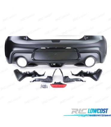 PARAURTI POSTERIORE PER SUZUKI SWIFT VI 17- LOOK SPORT