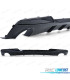 DIFFUSORE PER BMW F10 F11 10-16 LOOK M NERO LUCIDO