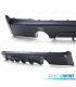 DIFFUSORE PER BMW F22 F23 13- LOOK M NERO OPACO