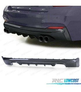 DIFFUSORE BMW F22 F23 13- CARBONIO DOPPIA USCITA LOOK M PERFORMANCE