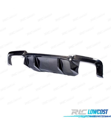 DIFFUSORE BMW F10 F11 10-17 LOOK M PERFORMANCE CARBONIO