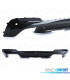 DIFFUSORE BMW X3 G01 LOOK M PERFORMANCE NERO LUCIDO + TERMINALI DI SCARICO