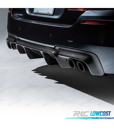 DIFFUSORE BMW F10 F11 10-17 LOOK M PERFORMANCE CARBONIO