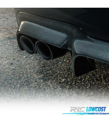 DIFFUSORE BMW F10 F11 10-17 LOOK M PERFORMANCE CARBONIO