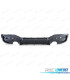 DIFFUSORE BMW F20 F21 LCI 15-19 LOOK M PERFORMANCE NERO LUCIDO