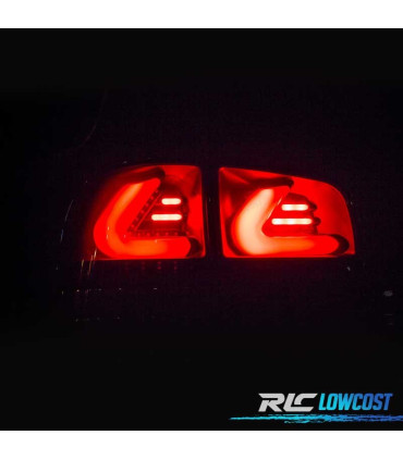 FANALI VOLKSWAGEN VW TOUAREG I 7L 02-10 CARDNA LED NERO AFFUMICATO