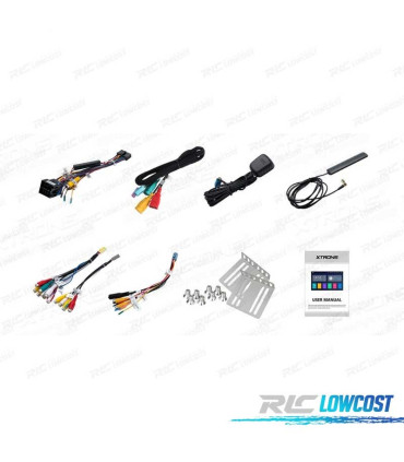 RADIO GPS ANDROID 9 UNIVERSALE 7" SCHERMO TOUCHSCREEN