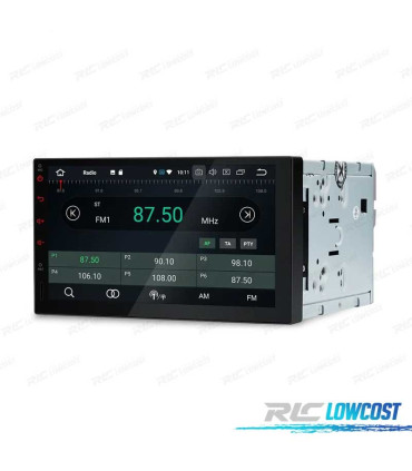 RADIO GPS ANDROID 9 UNIVERSALE 7" 2 DIN SCHERMO TOUCHSCREEN