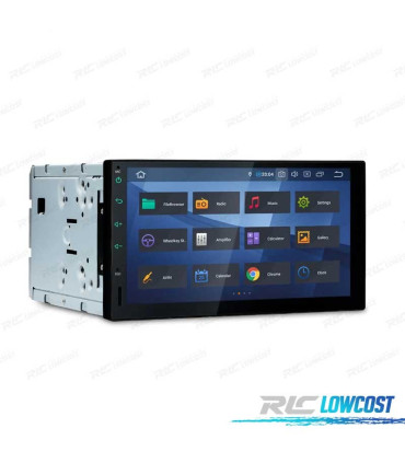 RADIO GPS ANDROID 9 UNIVERSALE 7" 2 DIN SCHERMO TOUCHSCREEN