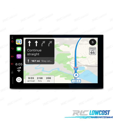 RADIO GPS ANDROID 9 7" NAVIGATORE 2DIN MULTIMEDIA