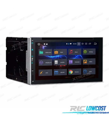 RADIO GPS ANDROID 9 NAVIGATORE 6.95" OCTA-CORE MULTIMEDIA DVD 2DIN
