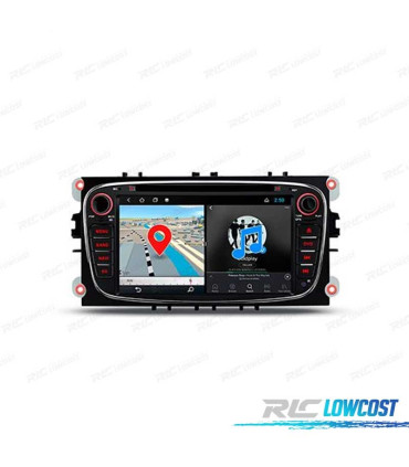 RADIO GPS ANDROID 11 PER FORD 08-11 NERO