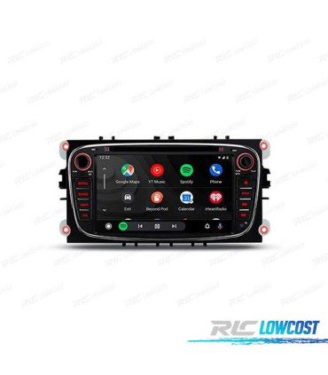 RADIO GPS ANDROID 11 PER FORD 08-11 NERO