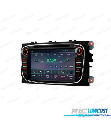 RADIO GPS ANDROID 11 PER FORD 08-11 NERO