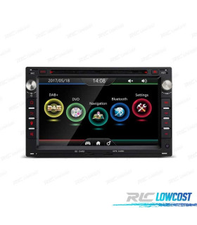 RADIO GPS ANDROID 10 PER SEAT SKODA VOLKSWAGEN VW USB GPS TATTILE HD